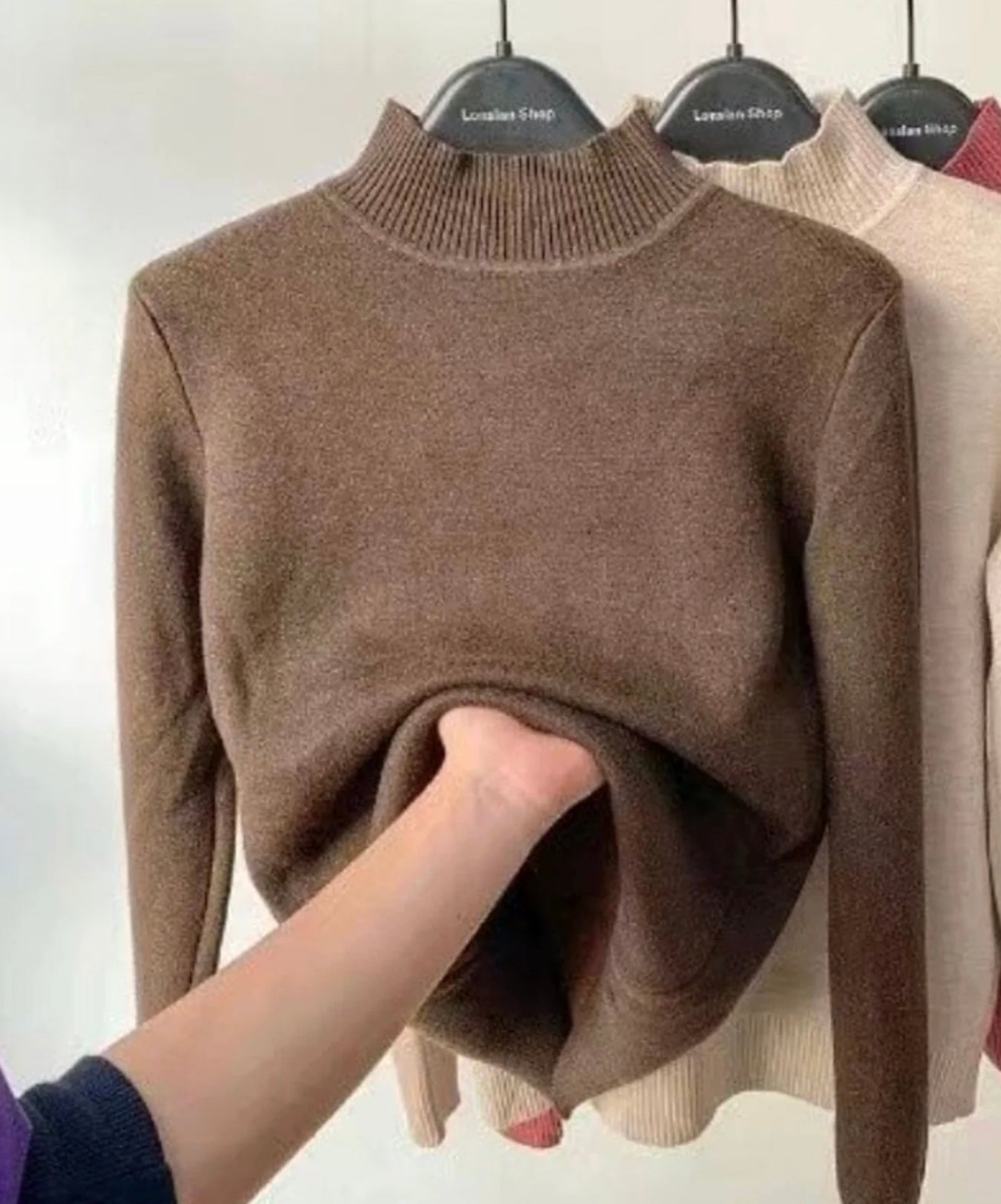 Suéter Peluciado Feminino Anne